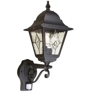 ELSTEAD Lumière murale Norfolk 1XE27 H: 47 L: 29.5 B: 18.4 avec capteur