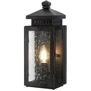 Elstead Lighting LED Wand Buitenlamp Matlock | 1X E14 Max 60W | IP44 | Dimbaar | Old Bronze pas cher