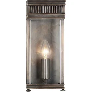 Comparateur de prix : Elstead Lighting LED Wand Buitenlamp Holborn | 1X E14 Max 40W | IP44 | Dimbaar | Dark Bronze
