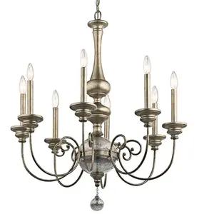 ELSTEAD Chandelier Rosalie 8XE14 h: 97.2 ø: 81.3 pas cher