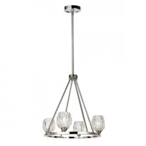 FEISS Chandelier Rubin 4XG9 h: 52.1 l: 53.7 b: 53.7 3000k pas cher