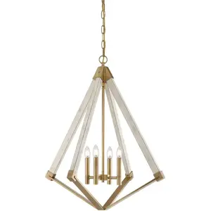 ELSTEAD Chandelier point de vue 4XE14 h: 70.9 ø: 61 pas cher