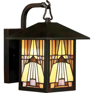 QUOIZEL Lumière murale Inglenook Outdoor 1XE27 h: 28.7 l: 22.6 b: 17.8 IP44 pas cher