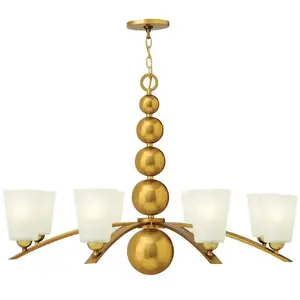 ELSTEAD Chandelier Zelda 8xe27 H: 66.7 Ø: 96,5 pas cher
