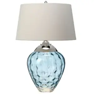 Comparateur de prix : Elstead - Lampe de table de Quintatesse Samara E27 40W 3000K Steel, ni...