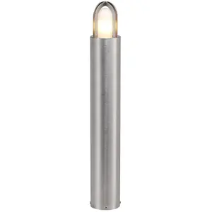 Comparateur de prix : Elstead Paignton Borne extérieure en acier inoxydable (argent), IP55
