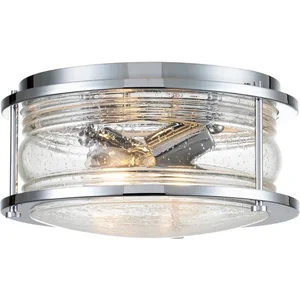 Elstead Kichler Ashland Plafonnier de salle de bain Chrome poli, IP44 pas cher