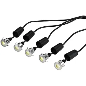 GARDEN ZONE Spot lampe Derwent 5xled Board h: 6 ø: 4 pas cher