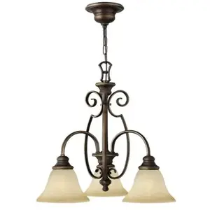 Hinkley LED Kroonluchter | 3X E27 Max 60W | Dimbaar | Antique BronzeVendu parbol