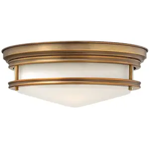 Comparateur de prix : ELSTEAD Plafonnier Hadley 3XE27 h: 14 ø: 35.6