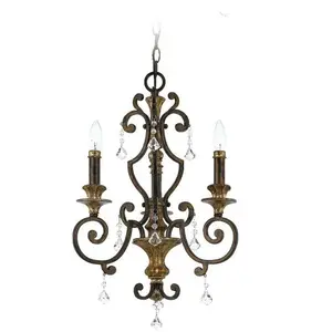 QUOIZEL Chardelier Marquette 3XE14 h: 61 ø: 45.7 pas cher