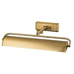 ELSTEAD Lampe pour tableau WINCHFIELD 2xE14 40W acier vieilli laiton H:12,7cm L:44,5cm dimmableVendu pargalaxus