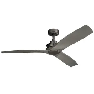 KICHLER Ventilateur de plafond ried pour l'intérieur Ø142cm IP20 Driftwood pas cher