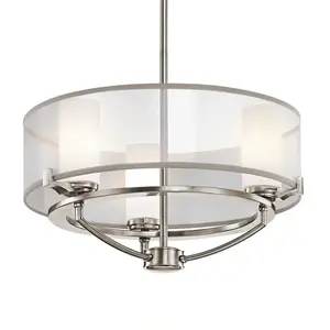 ELSTEAD Chandelier Saldana 3xg9 h: 35.6 ø: 45.7 3000k pas cher