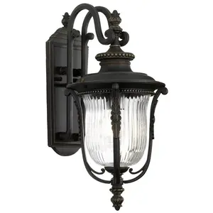 KICHLER Wall Light Luverne 1XE27 h: 45.7 l: 27.9 b: 22.9 IP44 pas cher