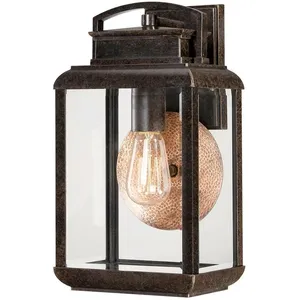 QUOIZEL Mur de paroi Byron 1XE27 h: 36.8 l: 17.8 b: 20.3 IP44 pas cher