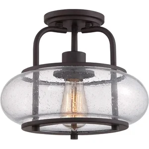 QUOIZEL Trilogie de plafond 1XE27 h: 24.8 ø: 30.5 pas cher