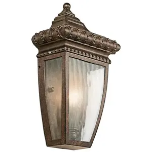 KICHLER Pluie murale Venetian Rain 1XE14 h: 29.8 l: 9.5 b: 17.1 IP44 pas cher