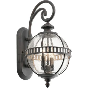 Kichler LED Wand Buitenlamp Halleron | 2X E14 Max 40W | IP44 | Dimbaar | Londonderry pas cher