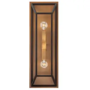 HINKLEY Lumière murale Fu Lighton 2XE14 h: 56.6 l: 12.5 b: 19 pas cher