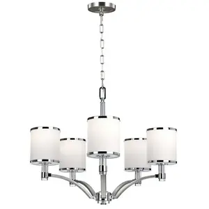 FEISS Chandelier Perspect Park 5xe27 h: 52.1 ø: 64.2 pas cher