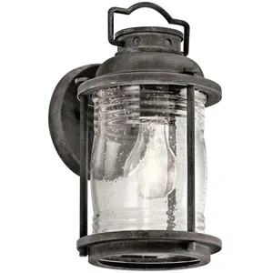 Comparateur de prix : KICHLER Lumière murale Ashland Bay 1XE27 H: 27.8 L: 17.3 B: 15.4 IP44