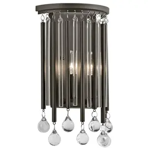 KICHLER Applique murale Piper 2xe14 h: 31,2 l: 11.2 b: 21.7 pas cher