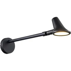Elstead Lighting LED Wand Buitenlamp Selma | 16W 3000K 2240Lm 830 | Dimbaar | BlackVendu parbol