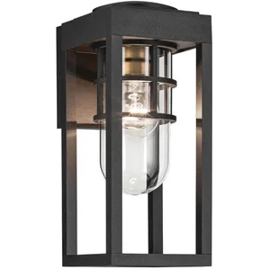 Kichler LED Wand Buitenlamp Hone | 1X E27 Max 60W | Textured Black pas cher