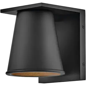 Hinkley LED Wand Buitenlamp Hans | 1X E27 Max 8W | Textured Black