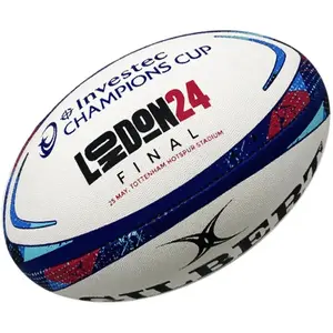 Ballon de Rugby Gilbert Réplica de la finale Investec Champions Cup 2024 pas cher