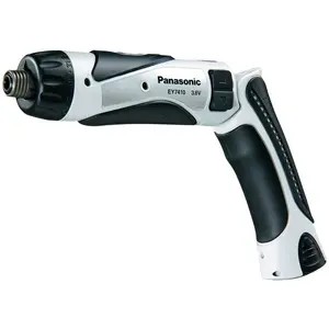 EY7410LA1C - Tournevis à angle droit, 3,6V, blanc, avec manche à piles - Panasonic pas cher