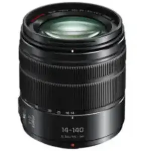Panasonic G Vario 14-140mm f/ 3.5-5.6 OIS - Zwart - geschikt voor alle MicroFourThirds systeemcamera'sVendu parcdiscount