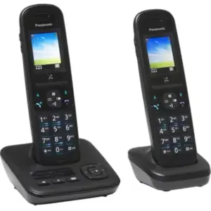 Téléphone sans fil Panasonic KX-TGH722 Noir pas cher