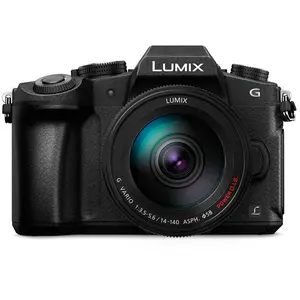 Panasonic LUMIX DMC-G81HAEGK Appareil photo système 4K avec objectif MFT 14-140 mm, 16 MP, double I.S, AF à contraste hybride, appareil photo 4K, noir pas cher