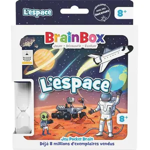 Jeu éducatif Asmodee BrainBox Pocket L’espace pas cher