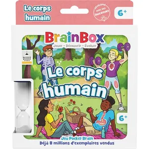 Jeu de mémoire Asmodee BrainBox Pocket : Le Corps Humain pas cher