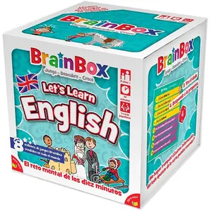 Asmodee Jeu De Société Brainbox Let´s Learn English Espagnol pas cher