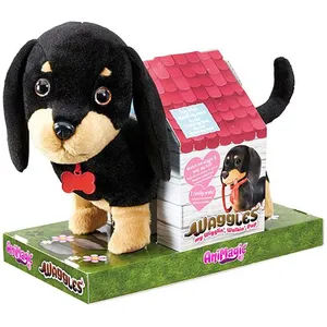 Goliath Bv Animagic Interactieve Knuffel Waggles 23 Cm Zwart pas cher