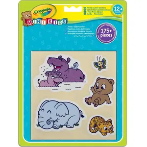 VIVID Crayola Gommettes géantes animaux pas cher