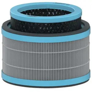 Leitz TruSens - Filtre à Tambour HEPA Spécial Virus et Allergènes, 3-en-1 (Préfiltre en Maille/Filtre HEPA/Filtre à Charbon), Compatible avec les Purificateurs d'Air Leitz TruSens Z-1000, 2415115 pas cher