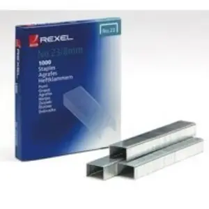 Rexel 2101054 agrafes 23 8 broches 1000 pas cher