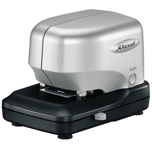 Rexel - agrafeuse électrique Stella 30, argent/noir pas cher