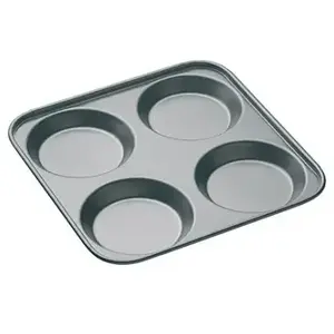 MasterClass Master Class Non-Stick 4 Hole Yorkshire Pudding Pan pas cher
