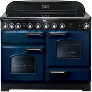 Piano de cuisson induction FALCON CLASSIC DELUXE 110 BLEU ROI CHROME pas cher