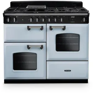 Piano de cuisson gaz FALCON NGC OC TAB GAZ 110 CM BLEU PASTEL CHROME