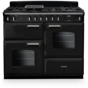 Piano de cuisson gaz FALCON NGC OC TAB GAZ 110 CM NOIR CHROME pas cher
