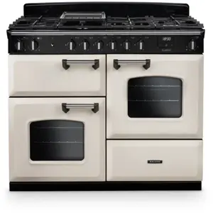 Piano de cuisson gaz FALCON NGC OC TAB GAZ 110 CM CREME PASTEL CHROM