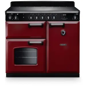 Piano de cuisson induction FALCON NGC TAB IND 100 CM BORDEAUX CHROME