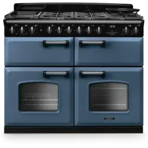 Piano de cuisson mixte FALCON NGC TAB MIX 110 CM ROCHE BLEUE CHROME pas cher